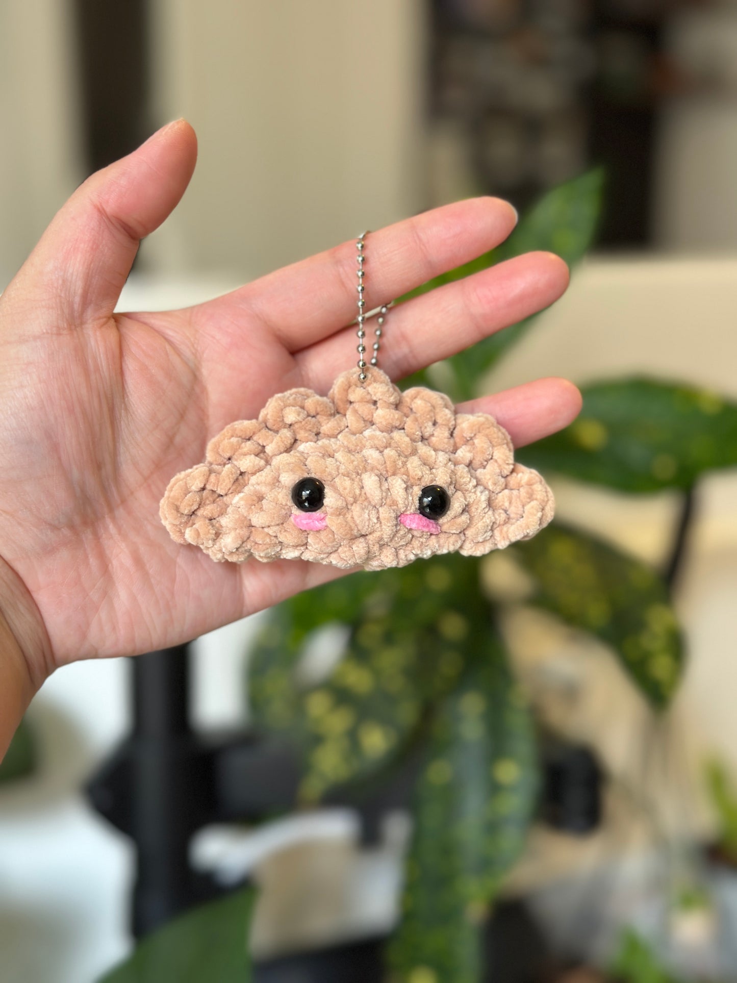 Crochet Dumpling/Empanada Keychain Pattern PDF Download Beginner Friendly NO SEW