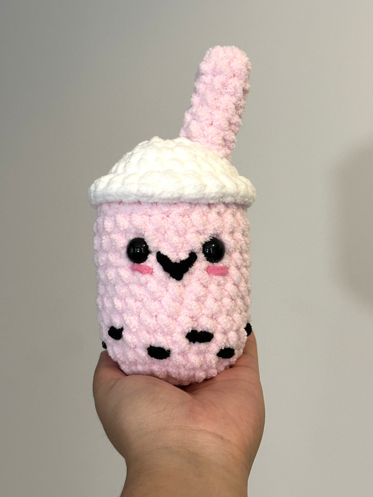 Boba Tea Plushie Crochet Kit for Beginners