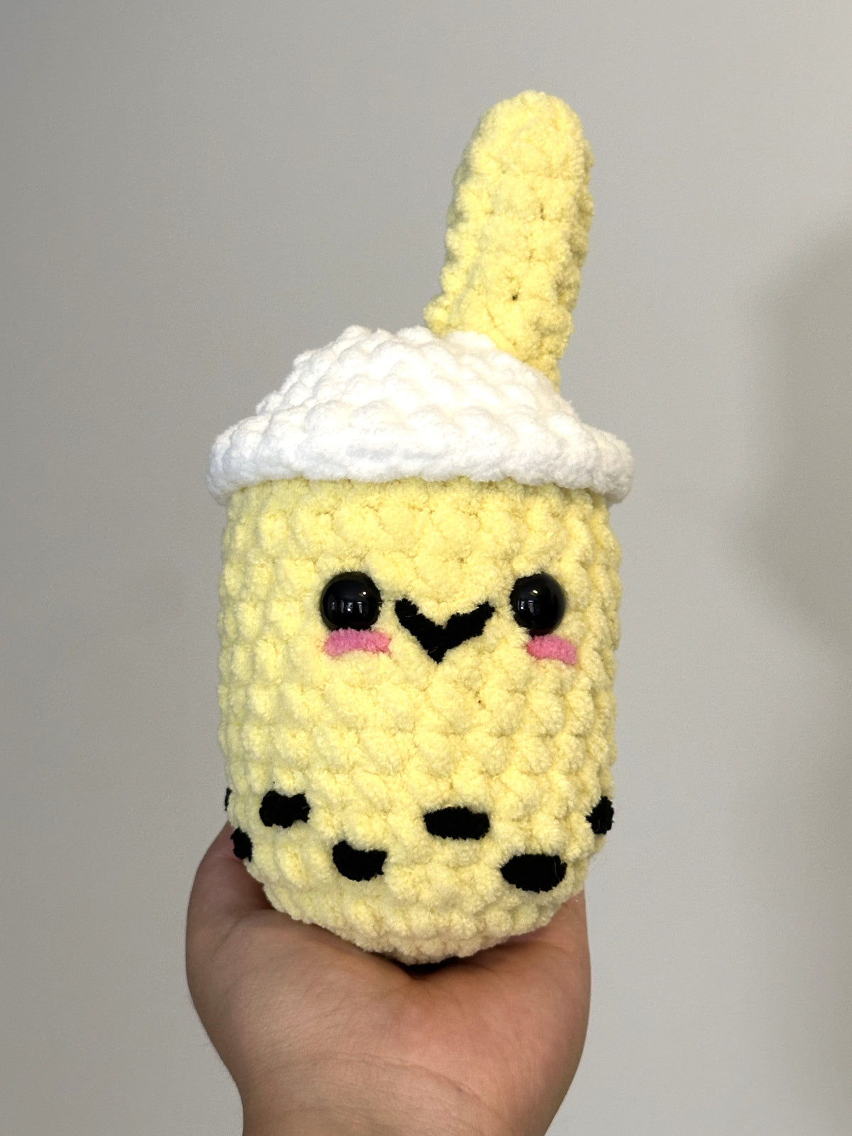 Boba Tea Plushie Crochet Kit for Beginners