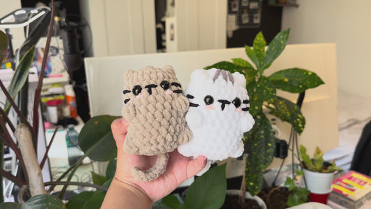 Crochet Mini Cat Plushie