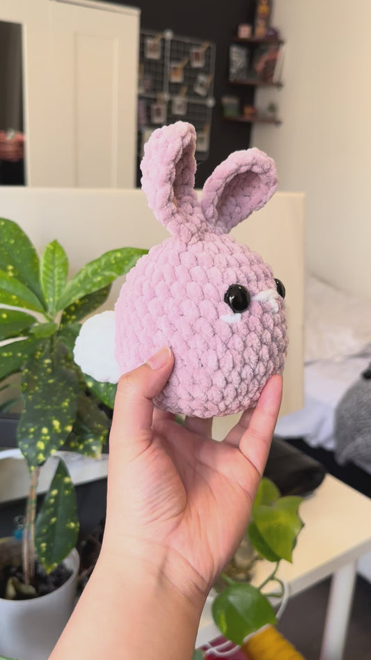 Crochet Bunny Plushie Pattern PDF Download Beginner Friendly